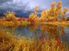 Storm Clouds over Peggy's Pond, Jackson Hole